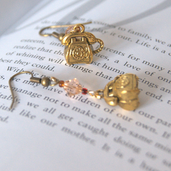 Telephone Earrings on Luulla