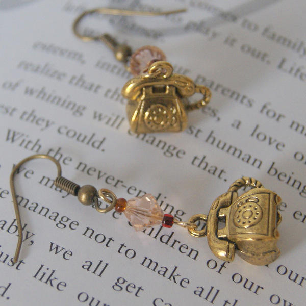 Telephone Earrings on Luulla