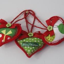 Christmas Heart Decorations on Luulla